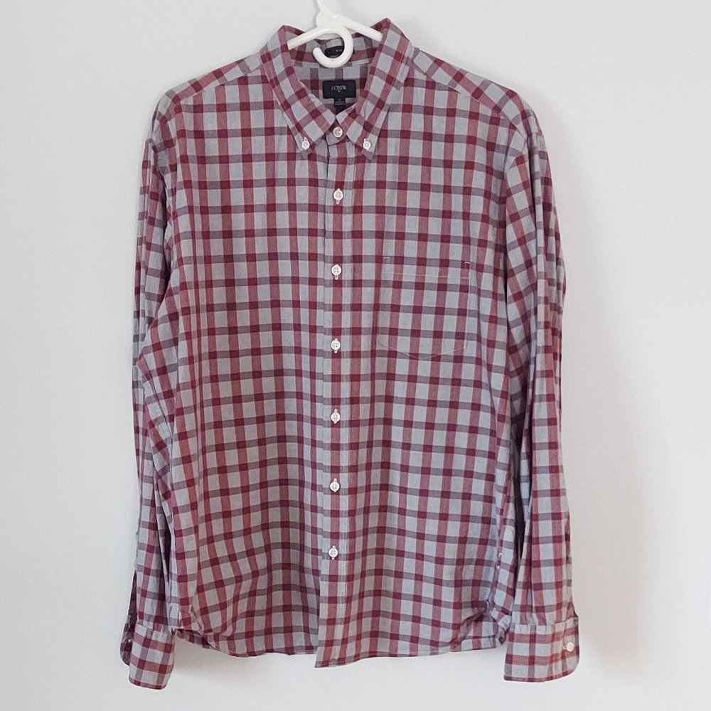 J Crew Slim Fit Long Sleeve Shirt